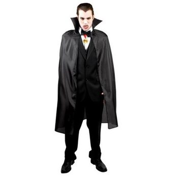 CAPA DE DRÁCULA PARA ADULTOS - PRETO