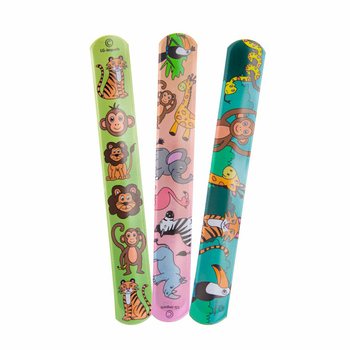 Pulseira Slap Animais Selvagens (36 un.)