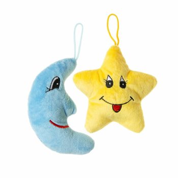 ESTRELA E LUA DE PELÚCIA - MIX (36 un.)