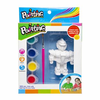 Pintura de Figuras 3D - Leão / Robô / Borboleta (6 un.)