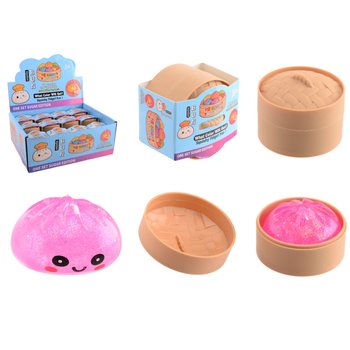 RAGE - Squishy SUGAR EDITION Bun Dumplings PEQUENO (5.3 x 5.3 x 4.1 Cm) Viral 2026 Fidget Toy (24 un.)
