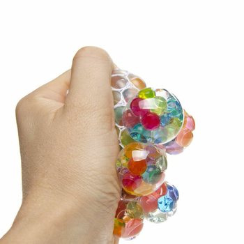 BOLAS SQUISHY COM REDE EM EXPOSITOR (12 un.)