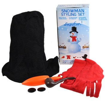 Conjunto de Acessórios para Boneco de Neve 6 Peças (3 un.)