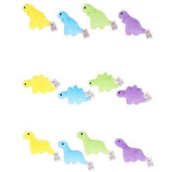 DINOSSAURIO DE PELUCHE - 30CM COMPRIMENTO - DESIGN MISTO (12 ud.)
