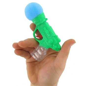 PISTOLA DE BRINQUEDO COM BOLA DE LAN&Ccedil;AMENTO (24 un.)