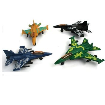 AVIÃO F-16 CAMUFLAGEM PULL BACK (48 un.)