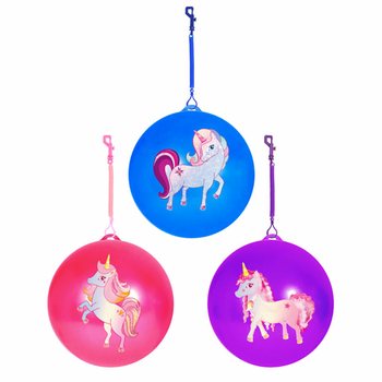 UNICORN / Bola de Unicórnio com Cordão / Bola Bungee Ø23 cm (24 un.)
