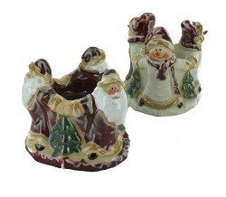 SUPORTE DE VELA DE NATAL (2 un.)