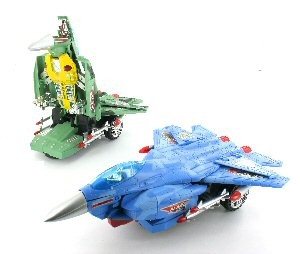 ROBÔ F16 BUMP & GO - Jacto de Combate Transformável