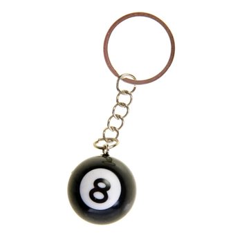 PORTA-CHAVES BOLA DE BILHAR 8 (48 unid.)