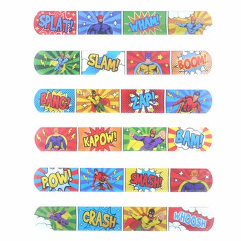 PULSEIRA SLAP - SUPER-HERÓIS (120 un.)