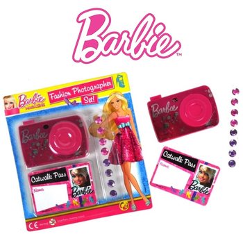BARBIE CONJUNTO FOTÓGRAFA DE MODA (11 unid.)