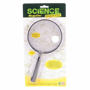 Lupa XL Science Explorer em Cart&atilde;o