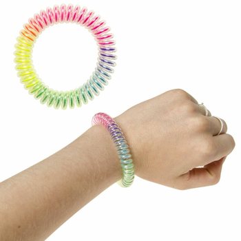 Pulseiras Elásticas Arco-íris para Crianças (48 Unidades)