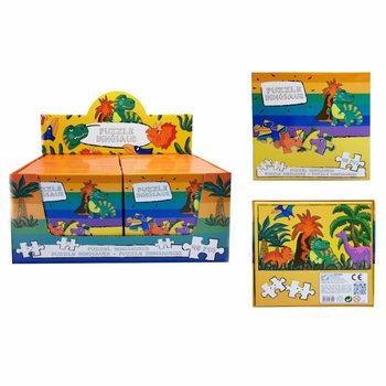 Puzzle de Dinossauro 48 Peças - Expositor (12 unidades)