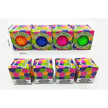 Bola Puffer em Caixa de Oferta - 6cm - Em Caixa e Display (24 un.)