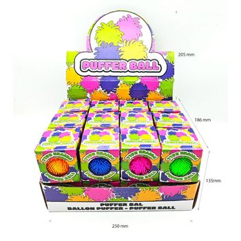 Bola Puffer em Caixa de Oferta - 6cm - Em Caixa e Display (24 un.)
