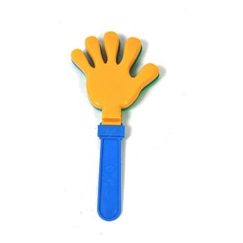 M&Atilde;OS DE APLAUSO 23 CM (12 unid.)