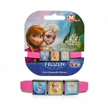 Pulseiras Frozen com 3 Charms Intercambiáveis (24 unid.)