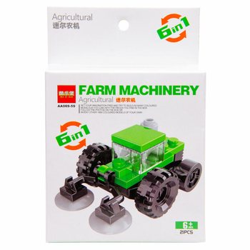 Blocos de Constru&ccedil;&atilde;o BRICKS - Ve&iacute;culos Agr&iacute;colas (12 Unid.)