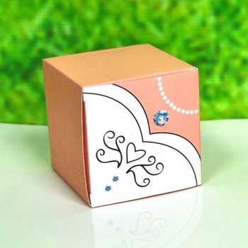 Caixas de Lembrança de Casamento - Modelo Mulher (12 un.)