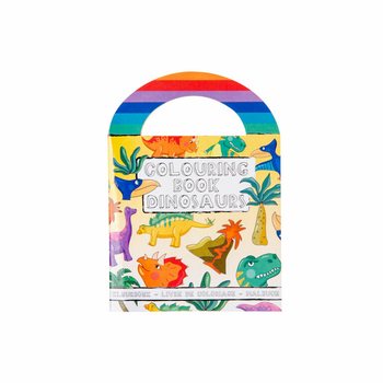 Livros de Colorir Dinossauros com Autocolantes (48 unidades)