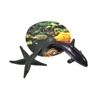 Conjunto de 2 animais marinhos (12 conjuntos)