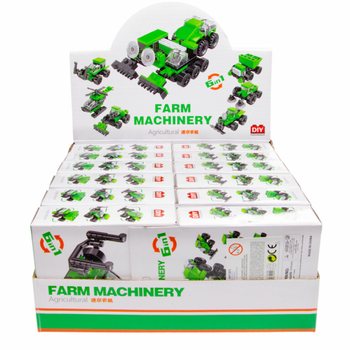 Blocos de Construção BRICKS - Veículos Agrícolas (12 Unid.)