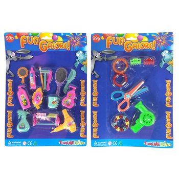 Set de brincar Fun Galore para menina em cartão 30cm (12 un.)
