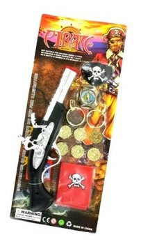 Set de Pirata em Cartão - Modelo 2 (2 uni.)