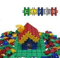BLOCOS DE CONSTRU&Ccedil;&Atilde;O CLICS (1100 pe&ccedil;as)