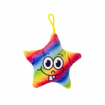 ESTRELAS DE PELUCHE ARCO-&Iacute;RIS (24 unid.)