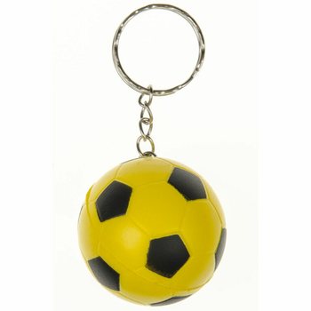 Porta-chaves de futebol em espuma - Cores mistas (48 un.)