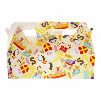 CAIXA DE MENU SINTERKLAAS - 22.5 x 12 x 9.5 Cm. (24 un.)