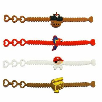 Pulseiras de Silicone Pirata para Crianças (12 un.)