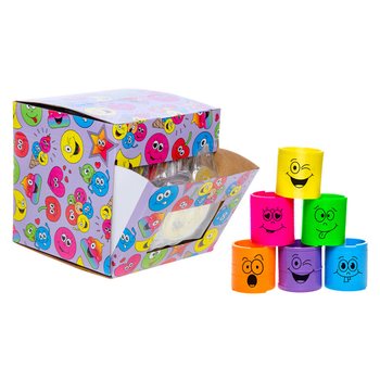 Molas Espiral Smiley em Display (60 unidades)