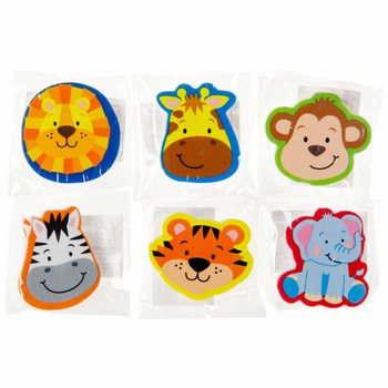 Mix de Borrachas Animais Selvagens em Expositor (36 un.)