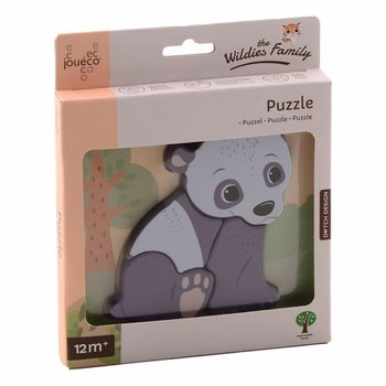 JOUECO - THE WILDIES FAMILY MIX PUZZLES DE MADEIRA - Desde 12 Meses (12 un.)