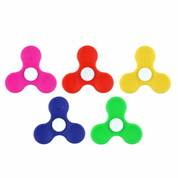 Fidget Spinners de Pl&aacute;stico em Display - Cores Sortidas (100 un.)