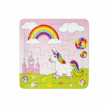 MIX Puzzles de Unic&oacute;rnio - 14 x 14 cm (50 un.)