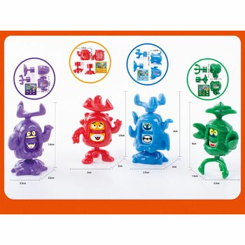 MIX C&Aacute;PSULAS / BRINQUEDOS PARA BRINDE (135 un.)