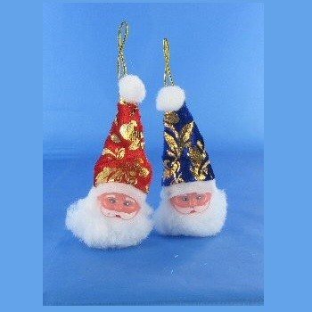 Pequenas Cabe&ccedil;as de Pai Natal (24 un.)
