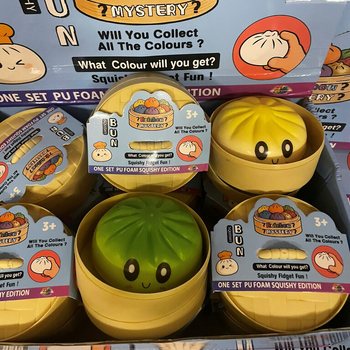 RAGE - Squishy Bun Dumplings GRANDES - ONE SET PU FOAM SQUISHY EDITION (12 un.)