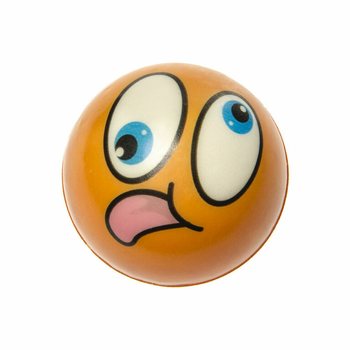 BOLAS ANTIESTRESSE SMILEY EM EXPOSITOR (24 un.)