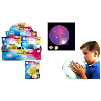 BALÃO YOYO COM ILUMINAÇÃO LED EM DISPLAY (12 un.)