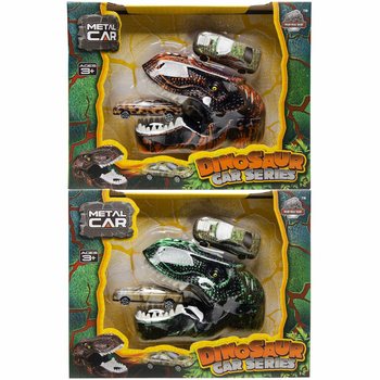 LAN&Ccedil;ADOR DE CARROS DINOSSAURO - CAIXA DE PRESENTE DE LUXO (2 UNIDADES)