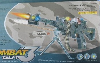 Metralhadora de Brinquedo Combat - 56 cm