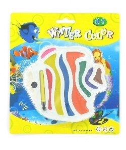 Conjunto de Aguarelas - Modelo Peixe em Cartão (12 un.)