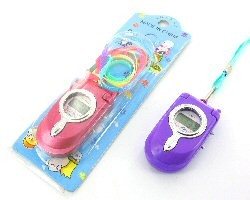 Relógio LCD Pendente em Forma de Telemóvel (24 un)