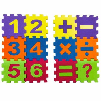 JOGO DE PUZZLE DE MATEM&Aacute;TICA EM ESPUMA